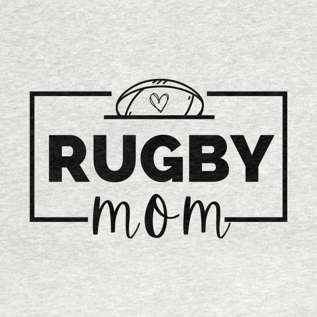 Cute Rugby Mom by Lottz_Design 